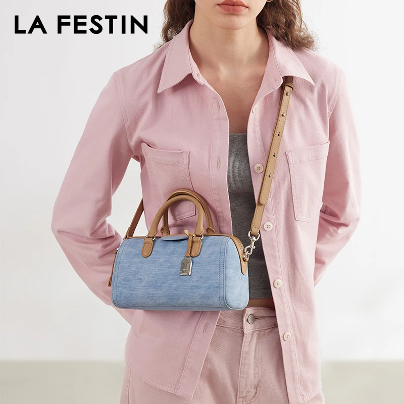 Women's Boston Bag: Crossbody Shoulder Handbag