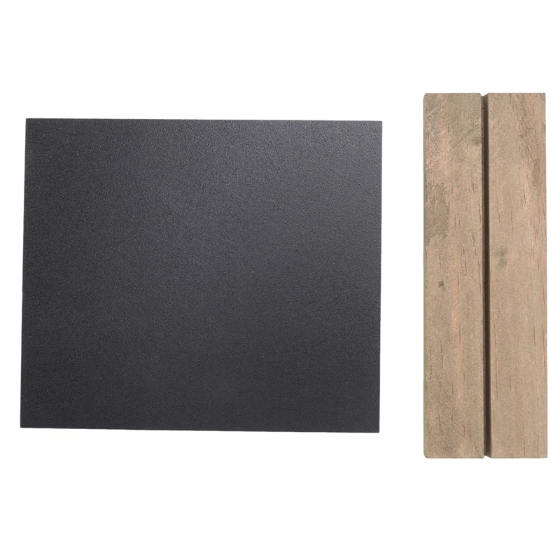 TTKK-6 Pack Деревенская меловая доска с деревянной подставкой для свадебных украшений, знаки, этикетки, доска 6X5 дюймов