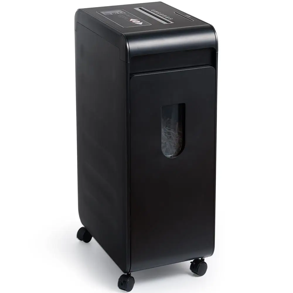 22 ورقة 42 لتر آلة تقطيع الورق 4 المستوى 24 ساعة وقت التشغيل عبر قطع CD دليل وثيقة المدمرة المعدات للمكتب التجاري