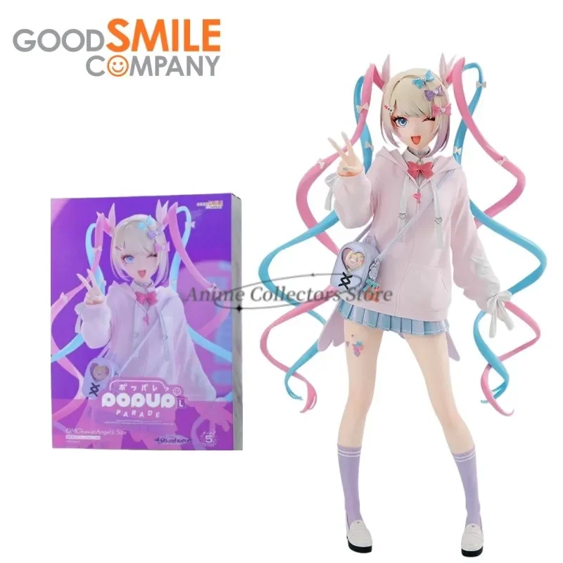 In Stock Original Anime Figure Bandai NEEDY GIRL OVERDOSE POP UP PARADE KAnge L Size Action Figurine Toys Model Doll 22cm Gifts