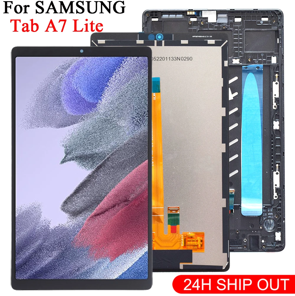 Pantalla LCD de 8,7 pulgadas para Samsung Galaxy Tab A7 Lite, SM-T220(Wifi), SM-T225(LET), PC, montaje de digitalizador, repuesto, nuevo