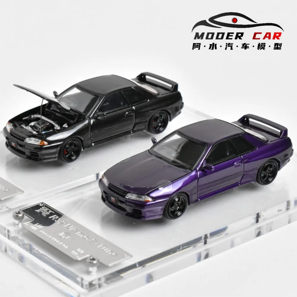 FH 1:64 GTR R32 Cadeaus voor tieners Nismo S Tune gegoten modelauto