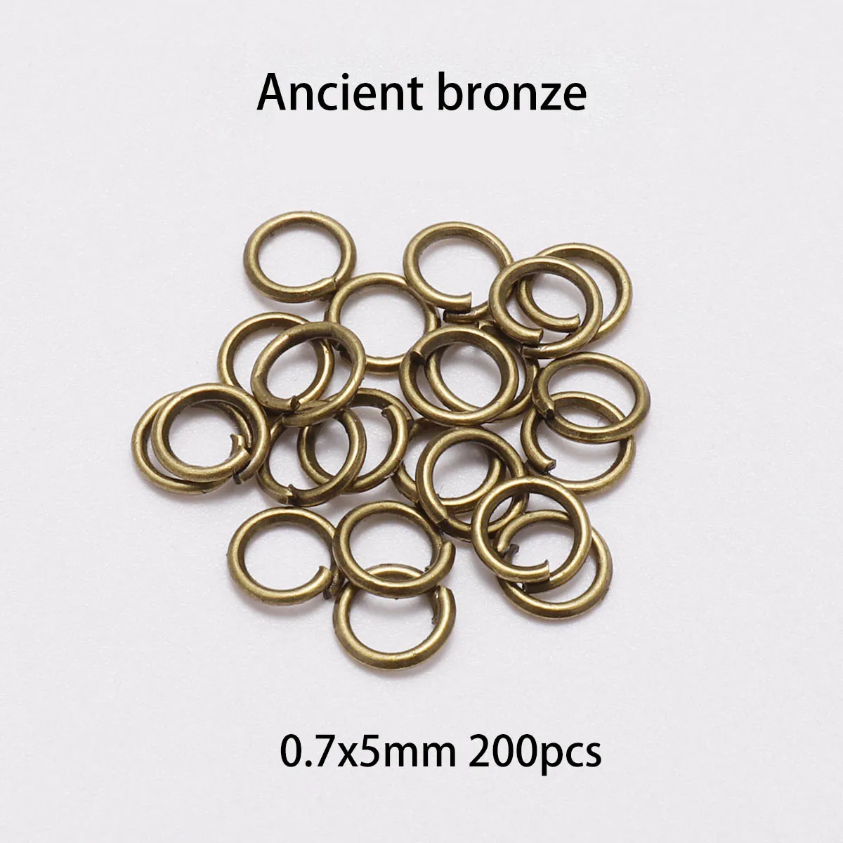 200pcs Rings & Clasps Set for DIY Jewellery Making Kit