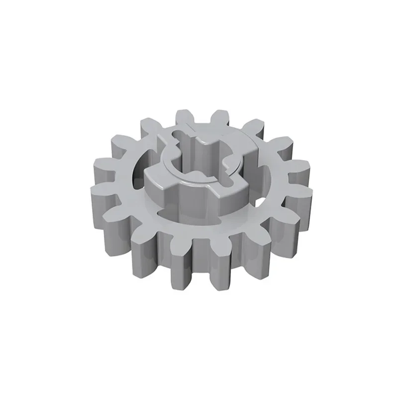 MOC 10 Uds 94925 engranaje 16 dientes eje agujero Kit de bloques de construcción con partículas laterales cerradas juguetes educativos niños regalos de cumpleaños