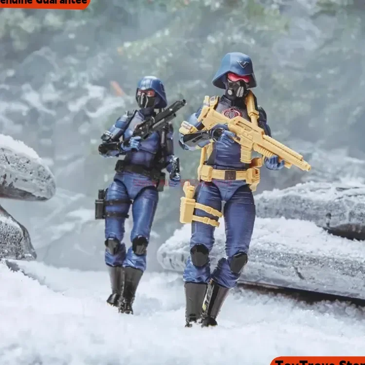 Na stanie G.I. Joe Siły Specjalne Cobra Żołnierka Zestaw Podwójny Figurka Akcji 6 Calowa Model Zabawka Kolekcja na Biurko Prezent