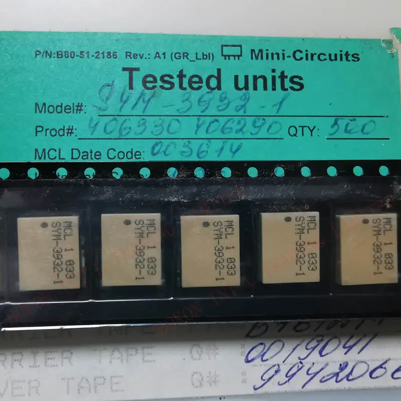 Mezclador de frecuencia de SYM-3932-1, mezclador de DC-3000MHz de montaje en superficie, 3932MHz