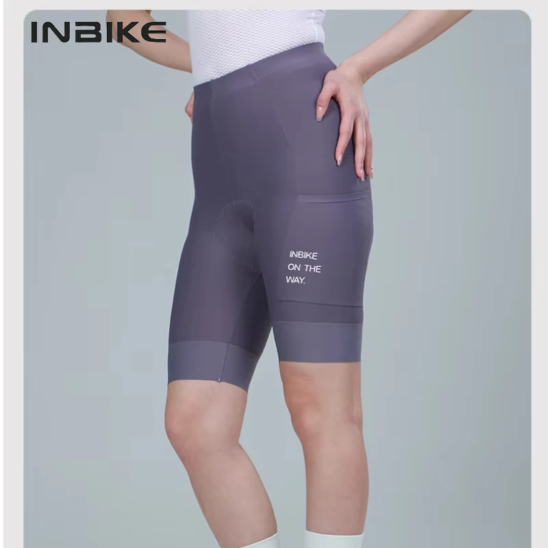 

INBIKE женские велосипедные колготки шорты брюки велосипедные шорты для женщин противоскользящие амортизирующие велосипедные брюки быстросохнущие впитывающие пот