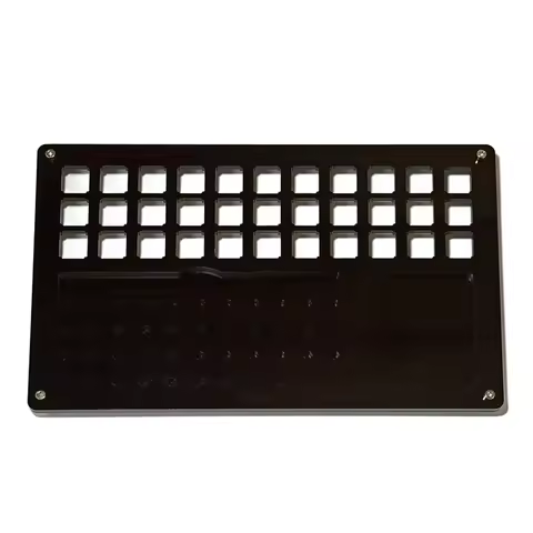 Switch Lube Station Acrylic Double-Deck Switch Removal Platform 33Keyswitch Tester for MX Cherry Mechanical Keyboard