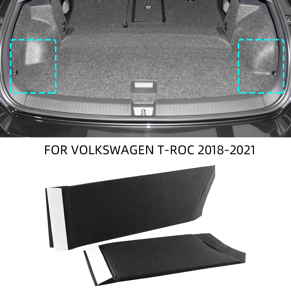 Tail Bag Rack - 車のトランク収納オーガナイザーフォルクスワーゲン VW T-Roc Troc 2018-2020 2021