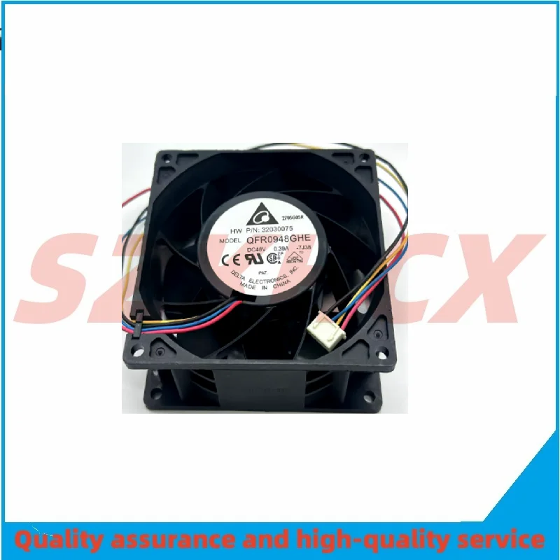

1 шт./лот Delta Electronics QFR0948GHE 7J38 DC 48 В 0,39 А 90x90x38 мм 4-проводной охлаждающий вентилятор для сервера