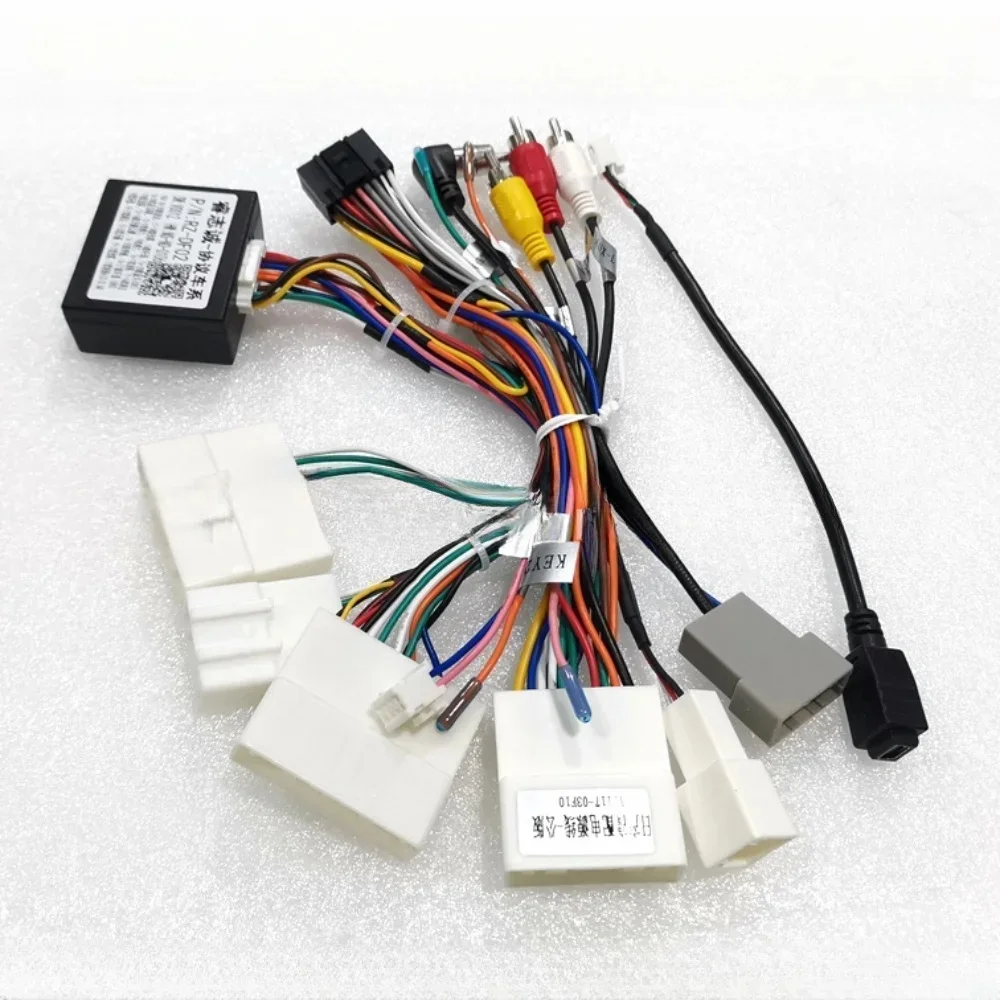 Raise Canbus RZ-DF52 For Nissan Versa /X-Trail/SYLPHY/Teana/ Kicks Murano Qashqai j10 j11 Android Radio Car 16Pin Wiring Harness
