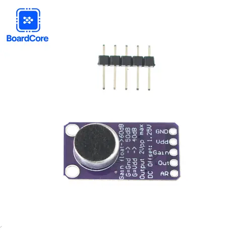 MAX9814 Microphone AGC Amplifier Board Module Microphone Sound Amplification/microphone Head Sensor
