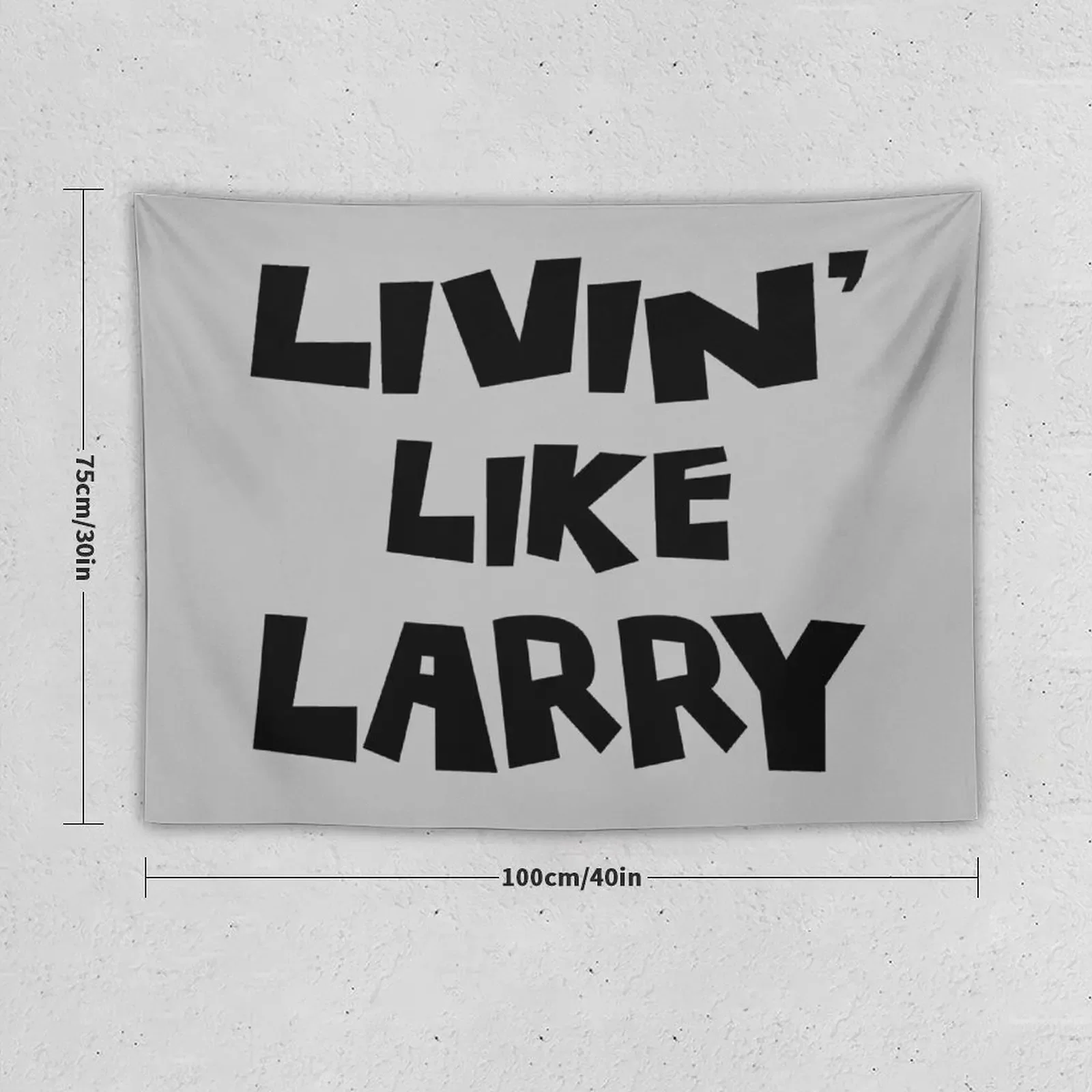 Livin Like Larry Tapestry Room Decoration Accessories Bedrooms Decor Wall Hanging Tapestry