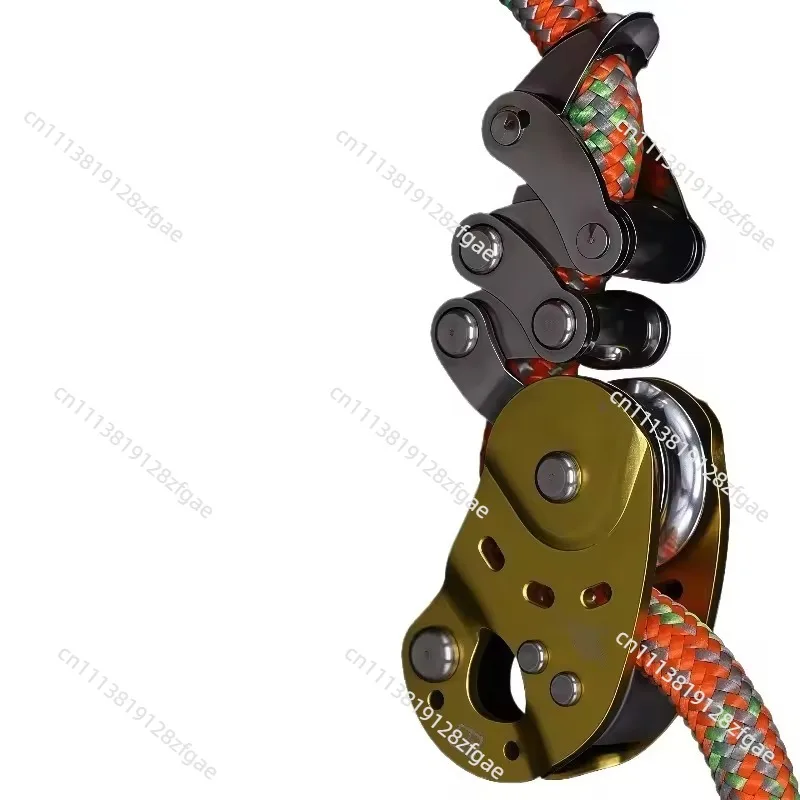 Upgraded Mechanical Knot Climbing Rope Grabber Tree Climbing Grabber Descending High Altitude