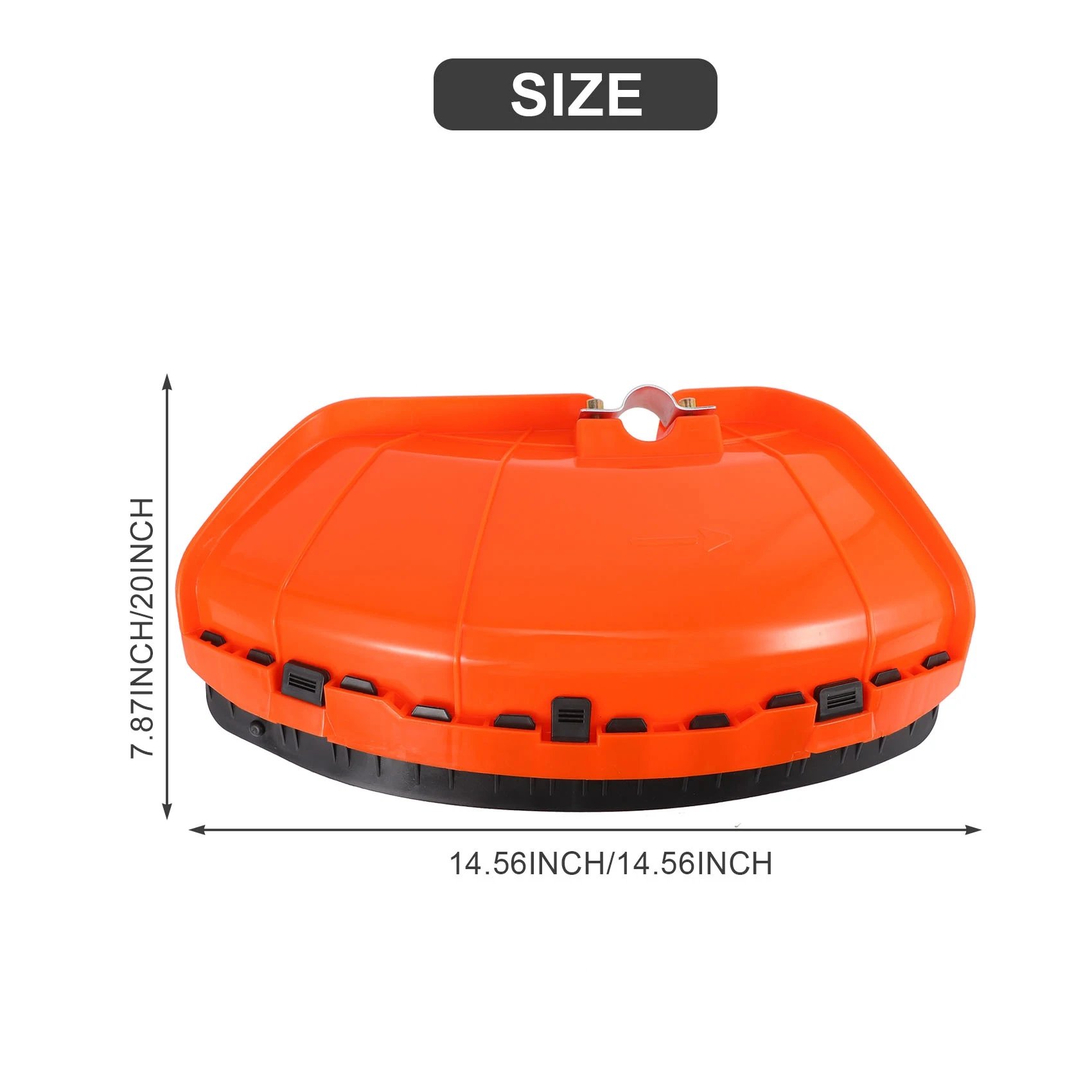 Universal Brush Cutter Shield Lawn Mower Guard Lightweight Plastic Grass Trimmer Blade Protector Cover For 26mm/28mm ZJY