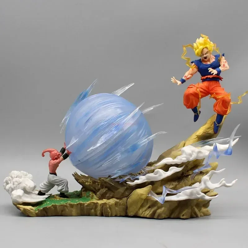 Figurines d'anime Dragon Ball Z Son Goku Vs Frieza, Kamehameha Gk, statue en PVC, modèle beurre, jouets d'ornement à collectionner