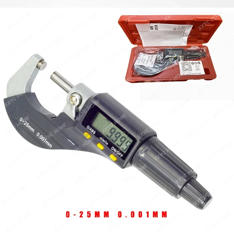 أجزاء حشية حاقن قضيبي مشترك EFI قياس القطر الخارجي قاعدة ميكرومتر 0-25 مللي متر