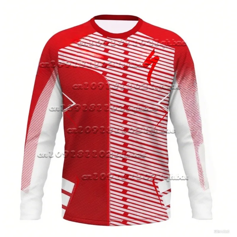 

New 3D Printed Creative Logo, Men's Clothing, Motorcycle Racing Sportswear, Mountain Bike, Off-road Bike Riding Clothing