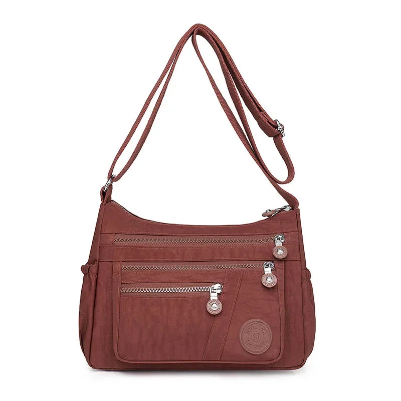 Borsa a tracolla multifunzionale Moda donna Casual Borsa per madre di mezza età e anziana 2024 Nuova borsa a tracolla di grande capacità