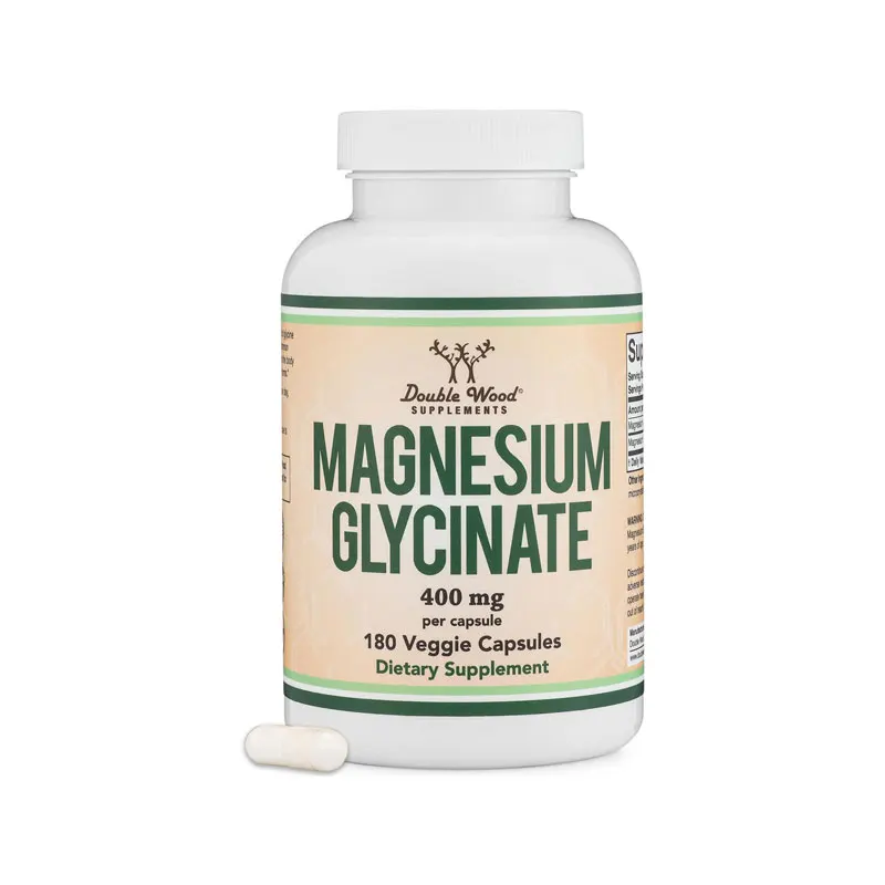 

Magnesium Glycinate Capsules Promotes Overall Wellness Daily Nutrition Supplement