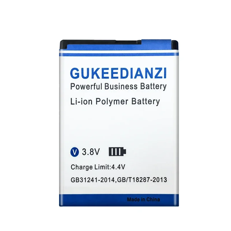 BL4B 3350mAh Mobile Phone Battery For Nokia N76 5000 5320XM 7070 2505 2630 2660 2760 7088 2730 6111 N75 Smartphon Batteries