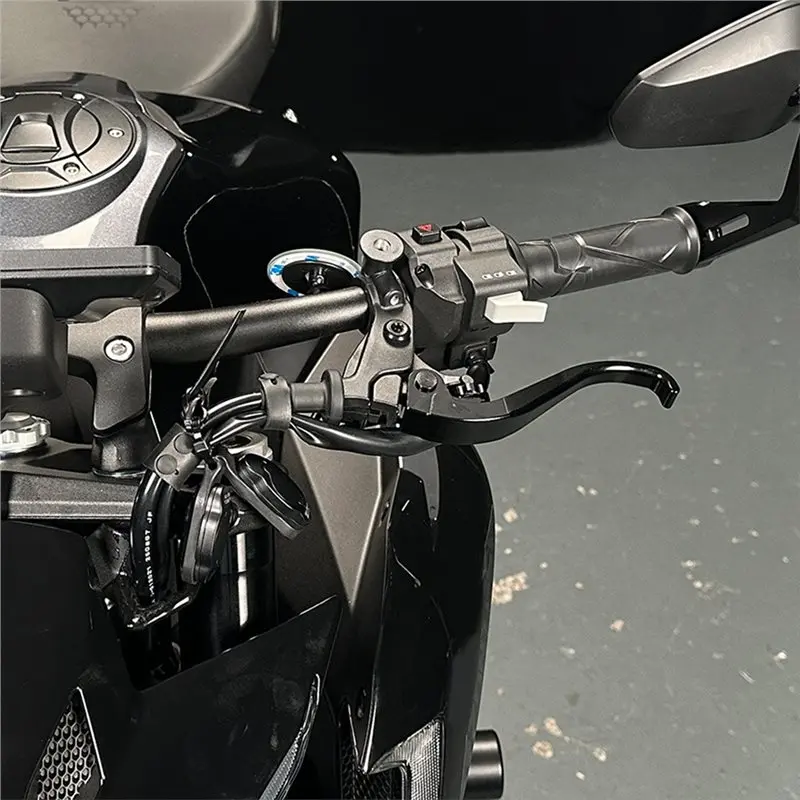 AEA6-For ZONTES 703 F R RR Motorcycle Front Clutch Lever Hand Control Kit 2024 2025 703R F703 Short Handles CNC Tie Rod
