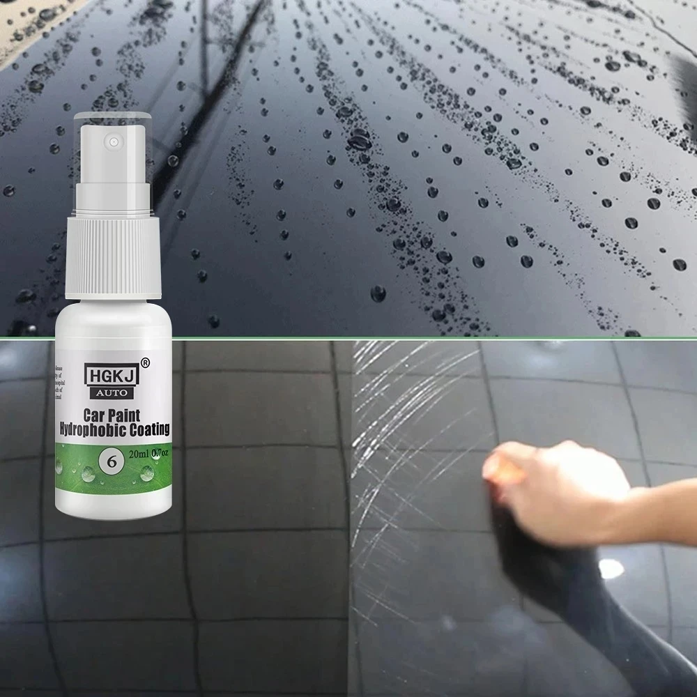 Car Hydrophobic Nano Oleophobic Polymer Paint Sealant Quick Coating Shine Antirain Anti-scratch Anti-corrosion Spray