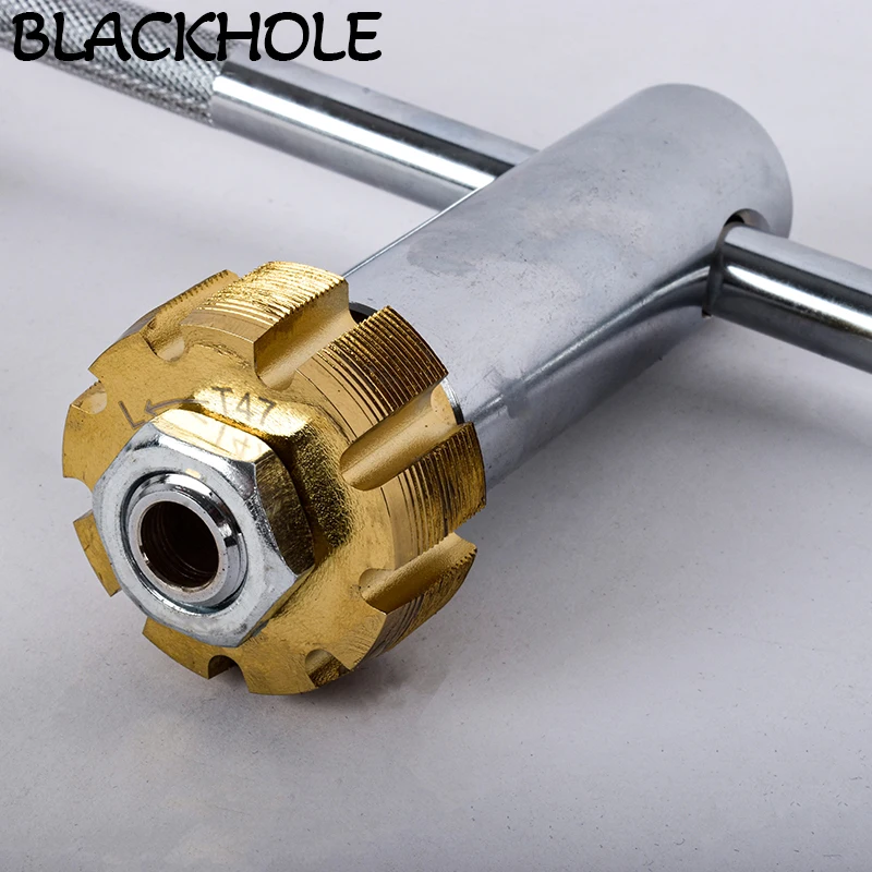 Bike Frame Thread Tap T47 Bottom Bracket Thread Tapping Tool MTB Road Bike Frame BB Reaming Holes T47 Threading Tap Repair Kit