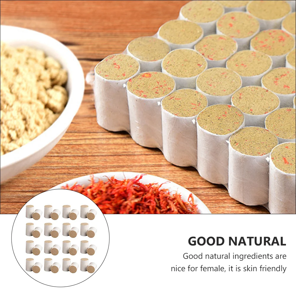 

54Pcs Natural Moxa Rolls Handmade Herbal Moxa Sticks Light Smoke Moxibustion Supply Acupoint Therapy Care Gift