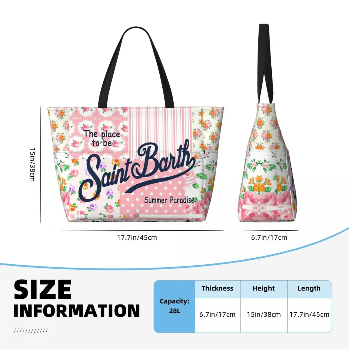 Рисунок 4 - Большая летняя пляжная сумка S-Saint