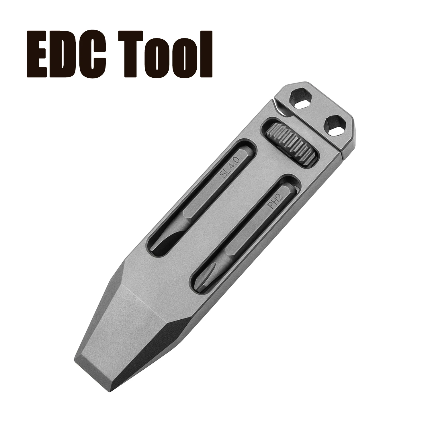Multifunctional keychain accessories, manual repair tools, made of titanium alloy material