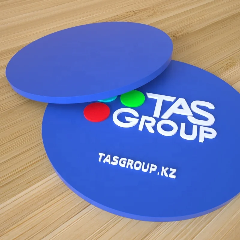 Flexible Rubber Glass Drink Cup Coaster Sets, Custom IP LOGO, Debossed and Embossed, Personalized