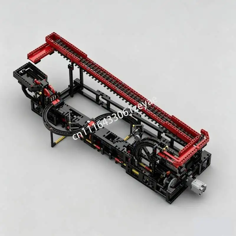 NEW 1312 Parts MOC Gravity Ball Course Loop Model Creative Marble Run Building Blocks DIY Assembly Puzzle Educational Toy Gifts