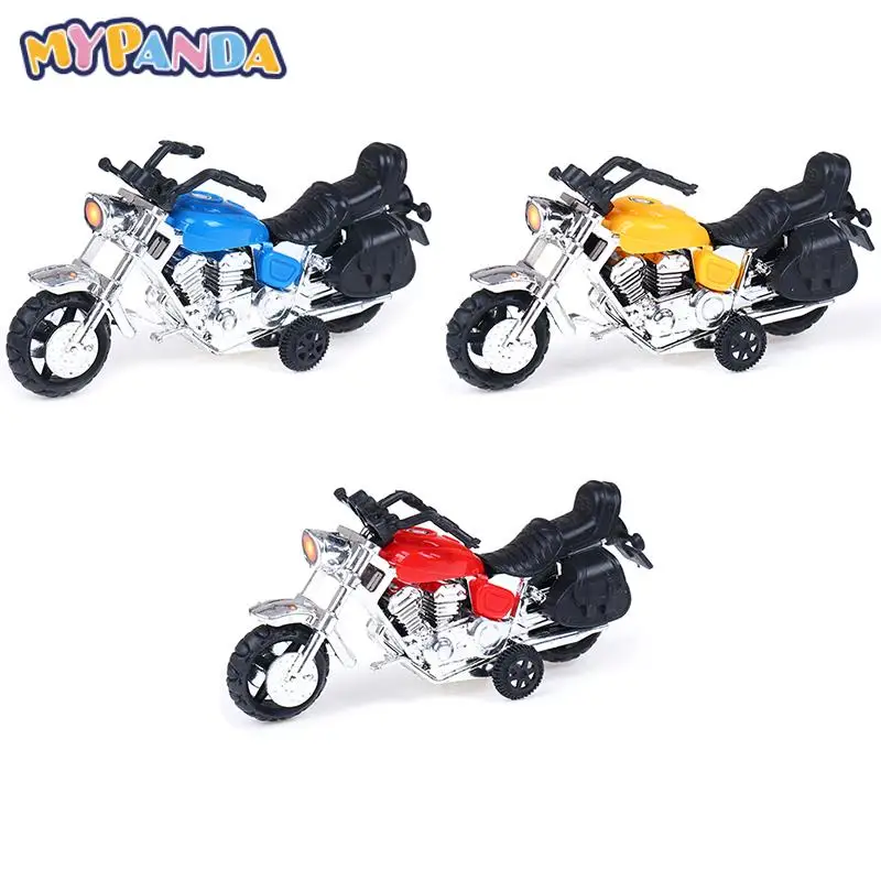 Kids Motorcycle Model Toy Car For Boys Kid Motorbike Plastic Education Toys For Children Best Gift