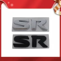 3D Premium SR S R Sticker for ALTIMA SENTRA SR TURBO car Engine Hood Fender trunk Tail Rear Decal Emblem Badge Sticker