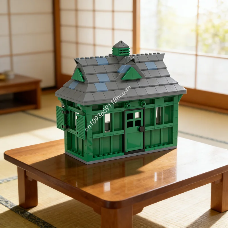 

282pcs MOC London Cabmen S Shelter City Model Building Blocks Construction festival Gift Education Toys Idea Brick