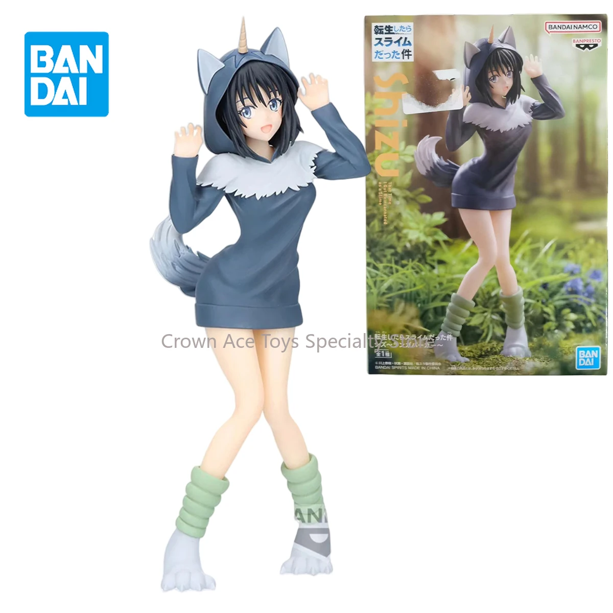 

Bandai Banpresto Shizue Izawa Ranga Hoodie That Time I Got Reincarnated as a Slime 16cm Anime Action Figure Collectible Toy Gift