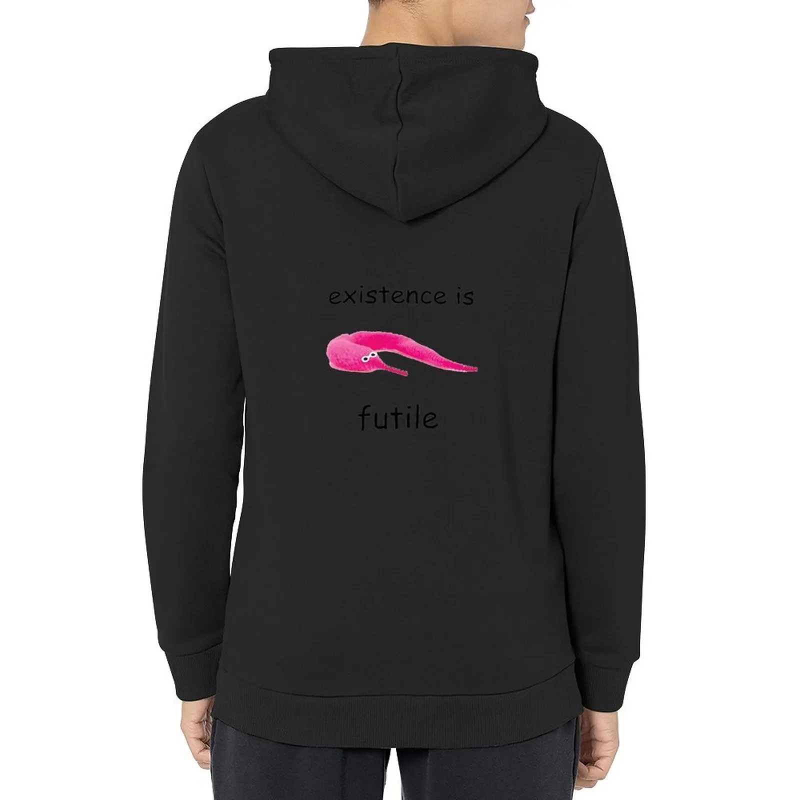 

existence is futile - worm time Hoodie autumn new products anime clothes men's sweat-shirt autumn hoodies for men high quality