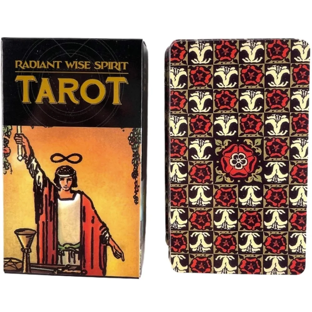 Radiant Wise Tarot Oracle Card Leisure Entertainment Games Card Family Gatherings Tarot Card Board Games Tarot PDF Guide