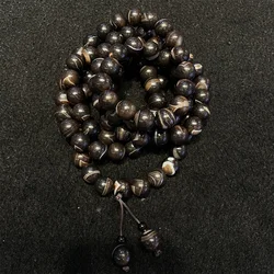 1pcs/lot Natural Agate Dzi 108 Medicine Buddha Beads Multi Loop Bracelet 14mm round bead Ethnic style bracelet Men's and women's