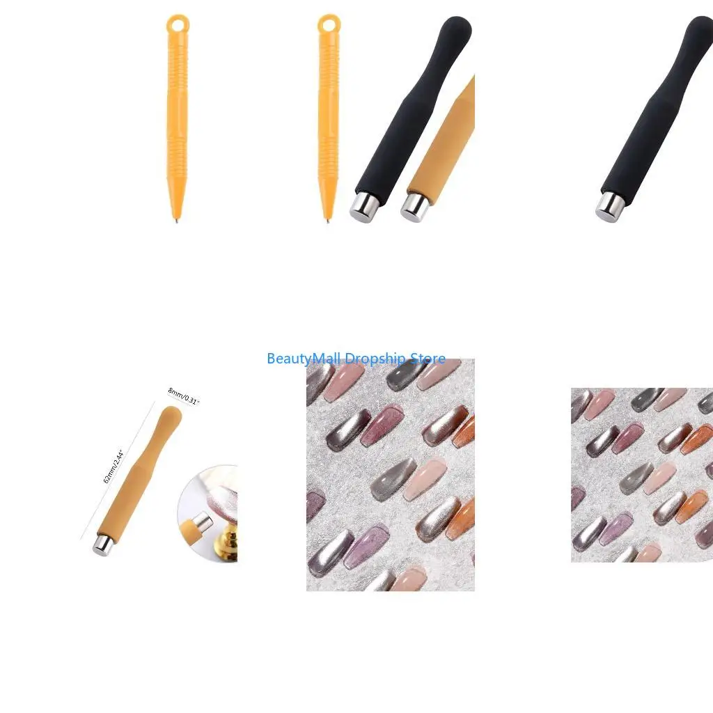 40JD 3D Cats Eye Gel Polish Art Pen Art Design Magnet Manicure Tools for Salon