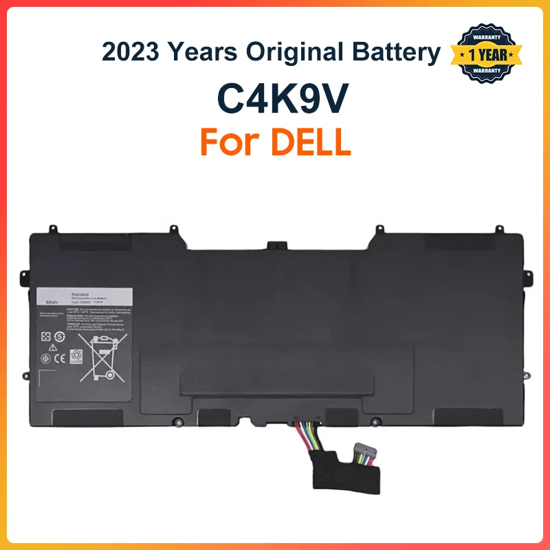 7.4V 55WH  C4K9V Laptop Battery for DELL XPS 13 9333 L322X 13-L321X L221x 9Q33 3H76R Y9N00 0Y9N00 489XN PKH18 0PKH18