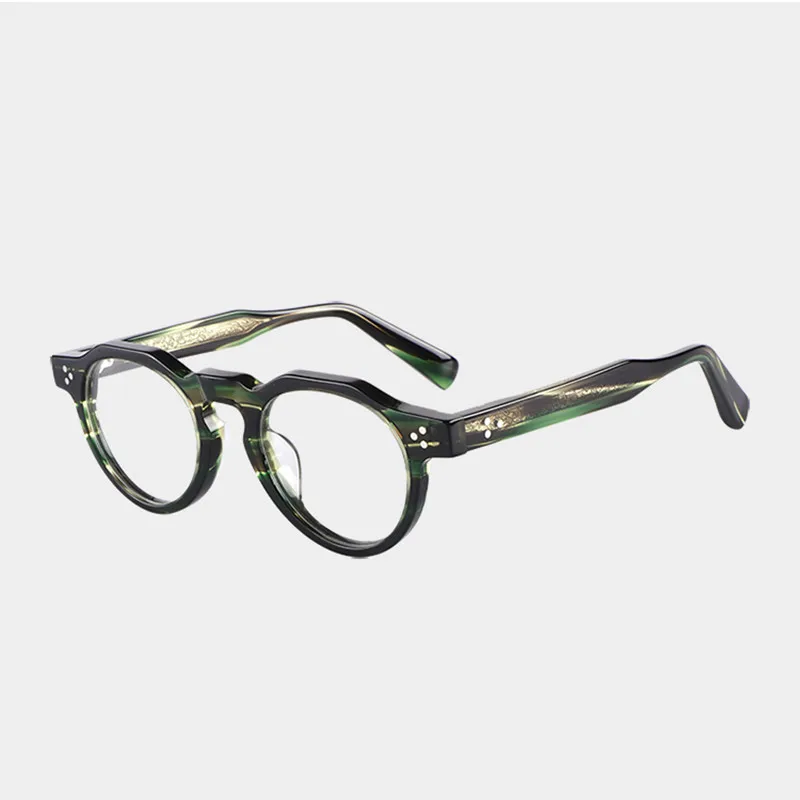 Japanese Classic Retro Handmade Glasses TVR516 Acetate Frame Tortoise Color For Men And Women Popular Myopia Optical Eyeglasses