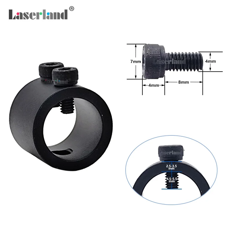 Adjustable Holder Clamp Mount Heatsink Stand for 12mm Laser  Diode Module Pointer Torch