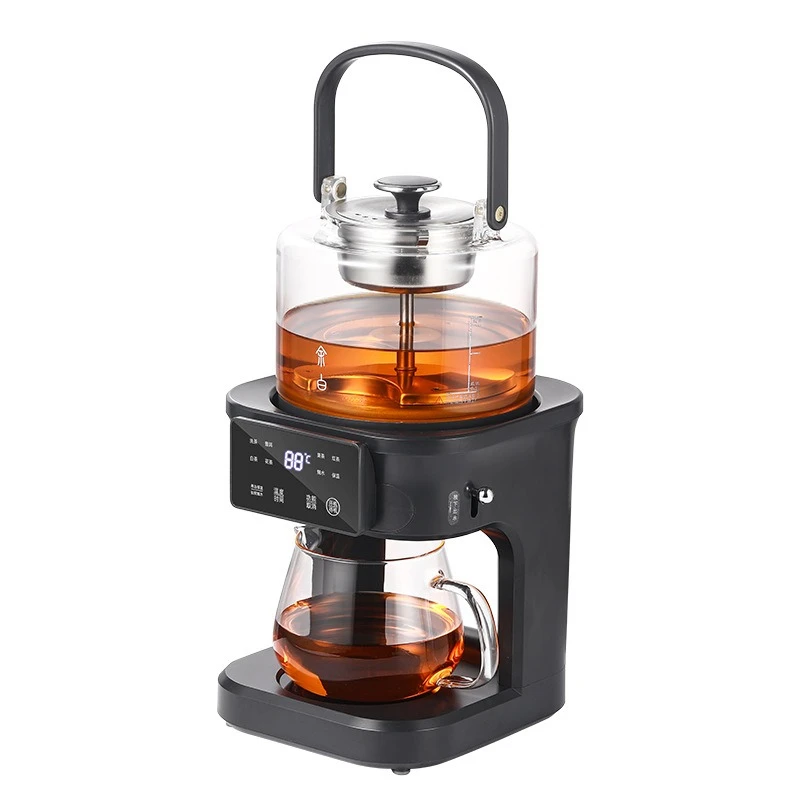 Intelligent automatic water supply pot tea brewer constant temperature brewing teapot glass