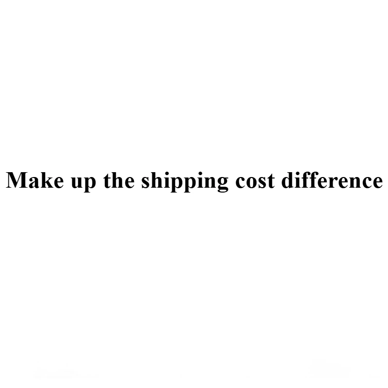 Make up the shipping cost difference