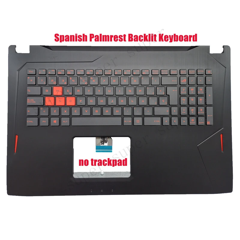 

SSS+ Spanish Palmrest Backlit keyboard for Asus GL702V GL702VM GL702VT GL702VS