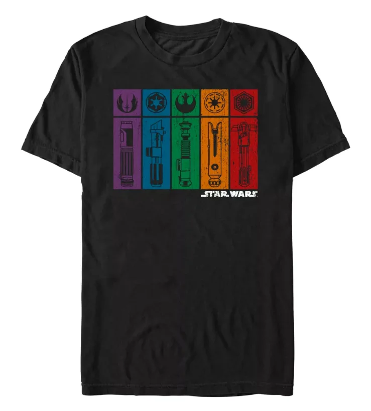 Camiseta de manga corta para hombre de Star Wars, emblema retro de ciencia ficción Vader Empire, halcón milenio, 4 de mayo, ropa casual para amigos
