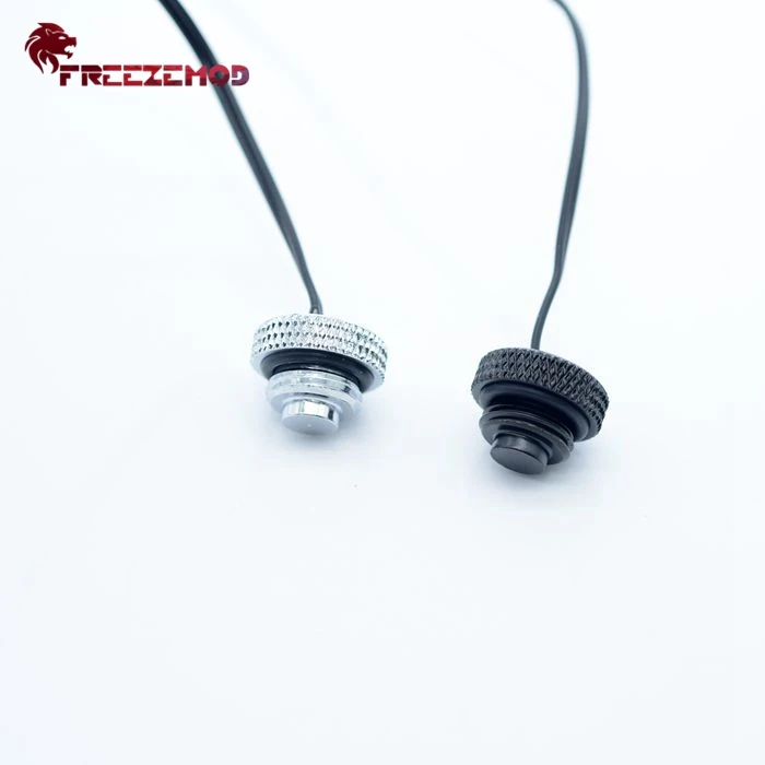 FREEZEMOD DT-CWC Waterproof Temperature Sensor Stop Plug Water Stop Fitting with Metal XH2.54 Terminal Interface