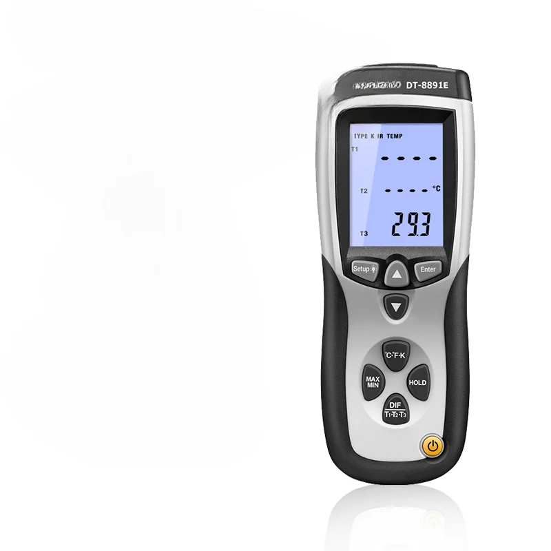 Thermocouple  Industrial Infrared Thermometer DT-8891E